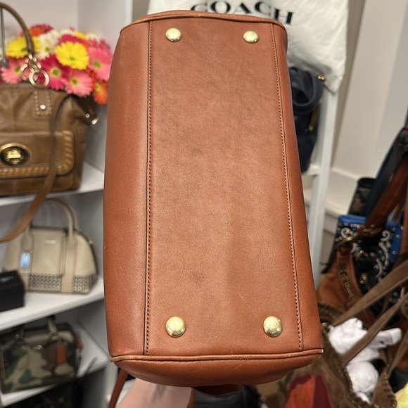 COACH LEGACY LEATHER SATCHEL BT 26261 w/HASP FRONT FLAP CLOSURE Y2K 2013 EUC - Picture 6 of 11